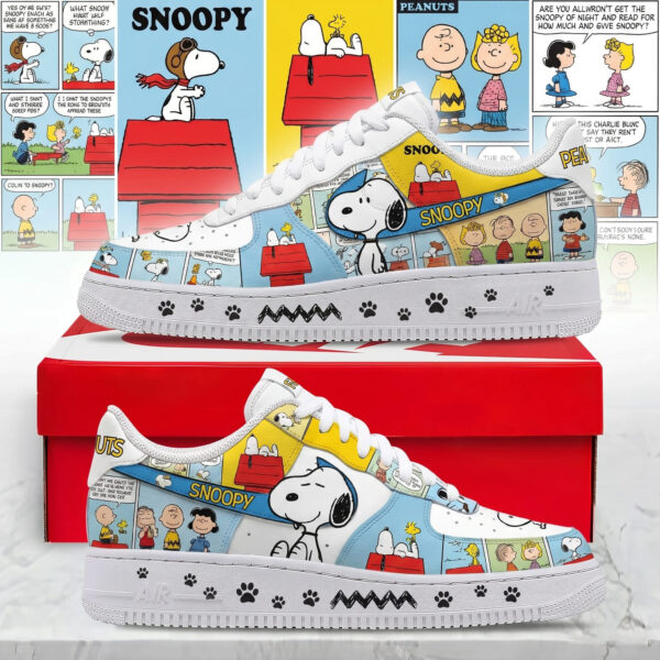 Snoopy Low-Top Sneakers