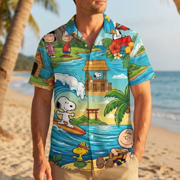 Snoopy Summer Vibes Hawaiian Shirt