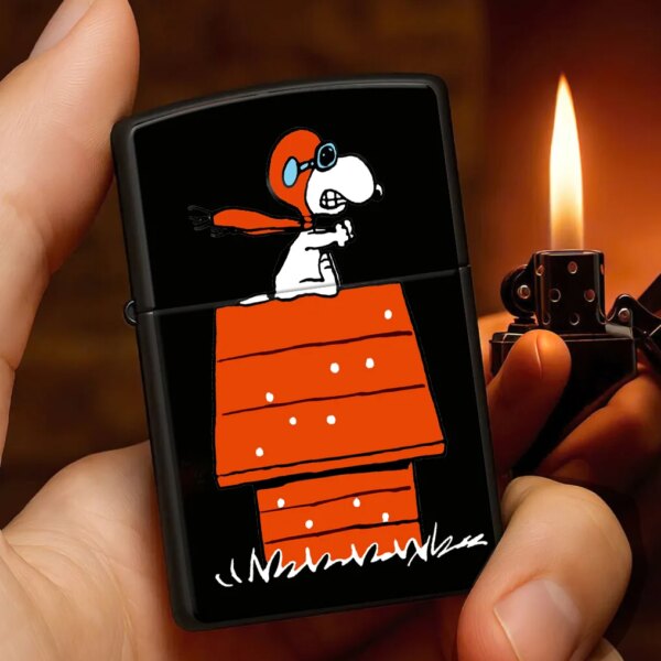 Snoopy In Red Baron Refillable Lighter