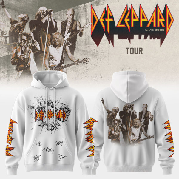 Def Leppard Live 2026 Limited Edition Signature Apparel Set (Design 3)