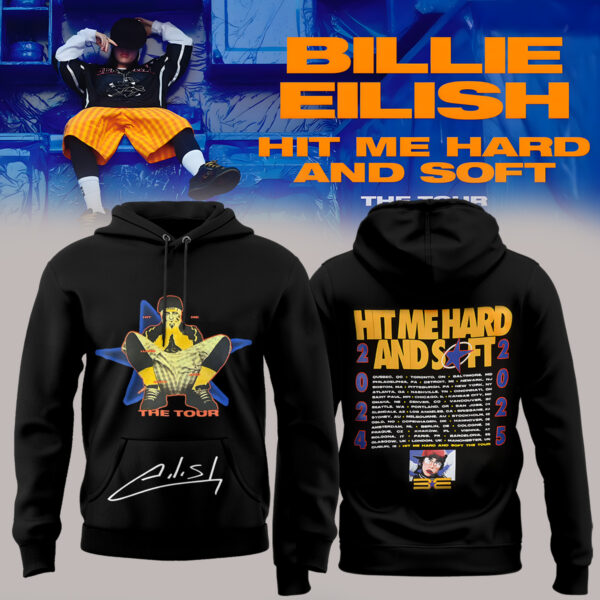 Billie Eilish Hit Me Hard and Soft: The Tour Hoodie XI