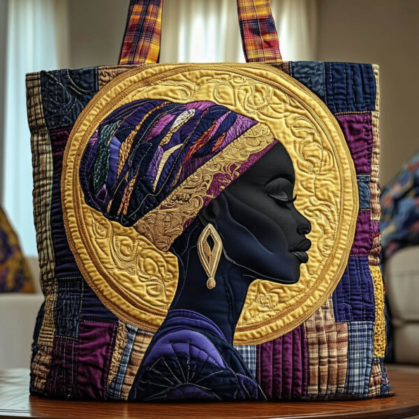 Proud Root Quilted Tote Bag