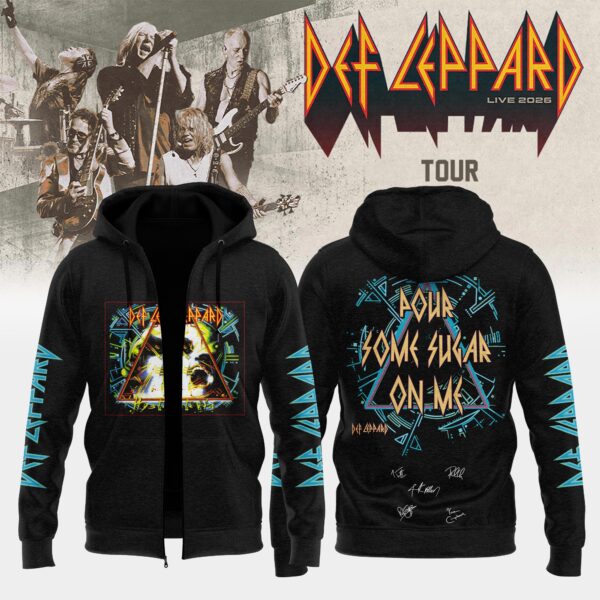 Def Leppard Live 2026 Limited Edition Signature Apparel Set (Design 15)