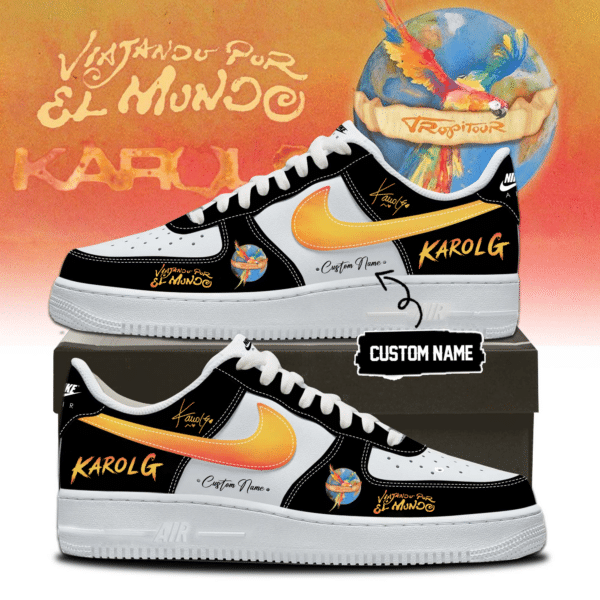 Karol G Tropitour Personalized Low Top Sneakers V