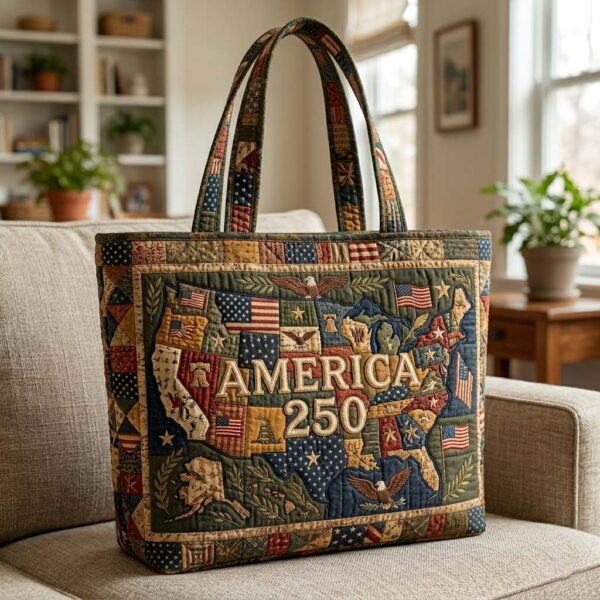America Legacy Quilted Tote Bag