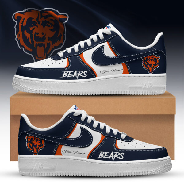 Chicago Bears Heritage Low-Top Sneakers II