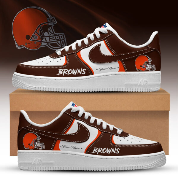 Cleveland Browns Heritage Low-Top Sneakers II