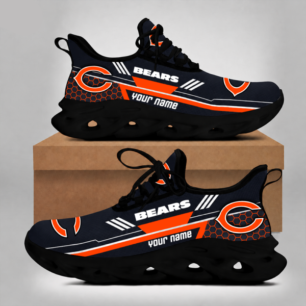 Chicago Bears Personalized Sneakers