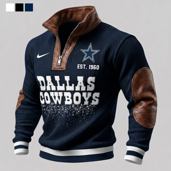 Dallas Cowboys Quarter Zip Pullover