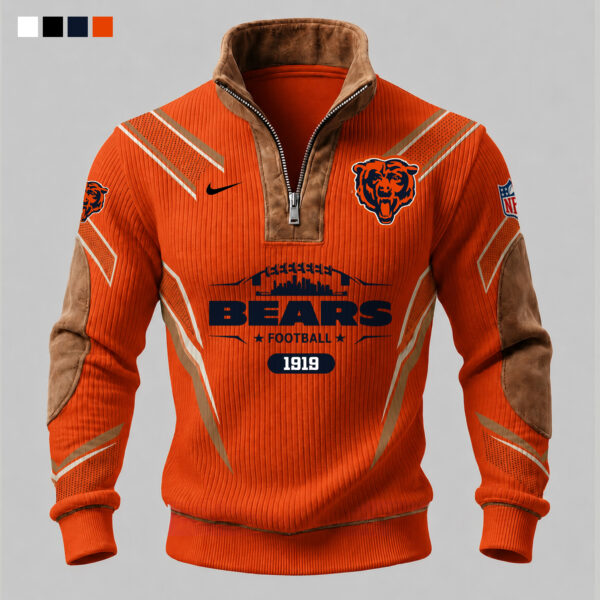 Chicago Bears Quarter-Zip Pullover II