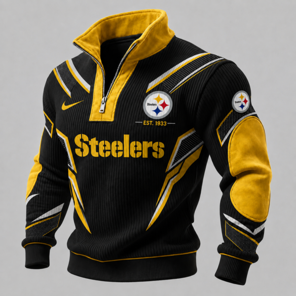 Pittsburgh Steelers Quarter-Zip Pullover