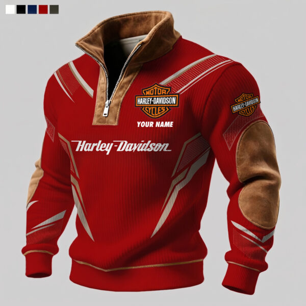 Harley Davidson Quarter-Zip Pullover II