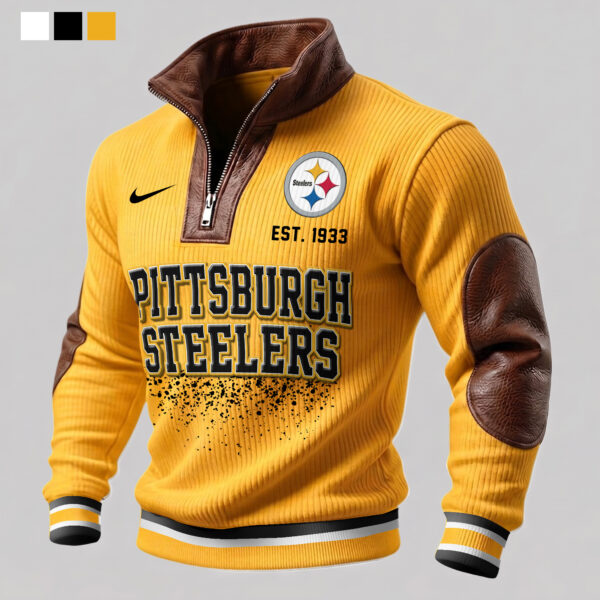 Pittsburgh Steelers Quarter-Zip Pullover