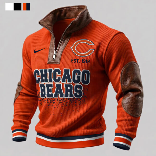 Chicago Bears Quarter-Zip Pullover