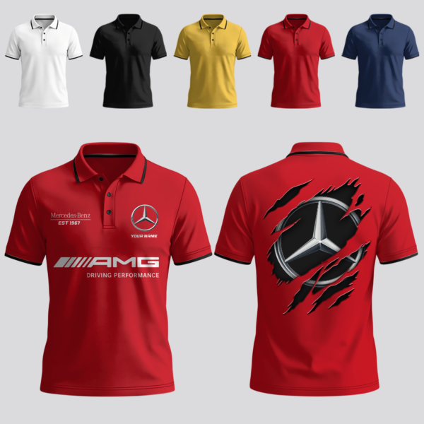 Mercedes AMG Polo Shirt VIII