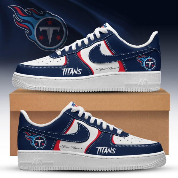 Tennessee Titans Heritage Low-Top Sneakers II