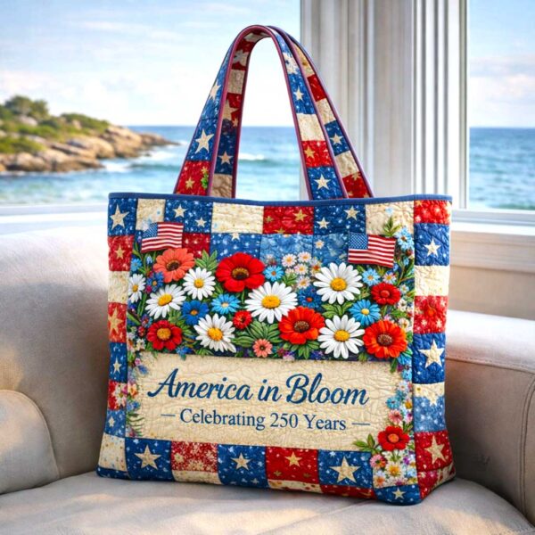 Patriot Palette Quilted Tote Bag II
