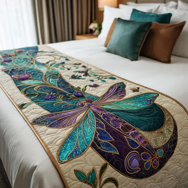 Magic in the Moonlight Quilted Bed Runner