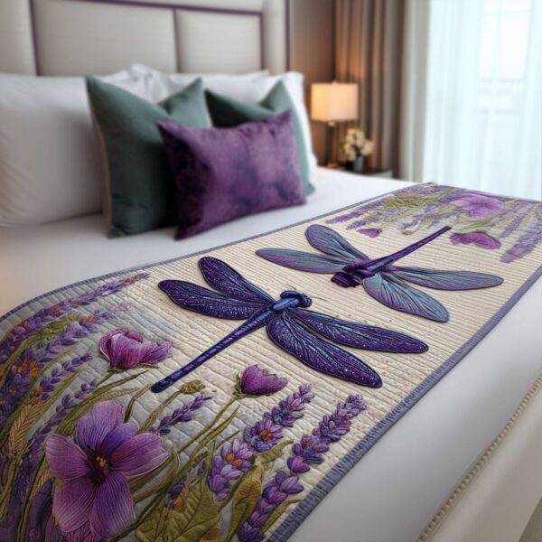 Windkissed Quilted Bed Runner