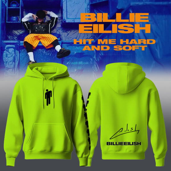 Billie Eilish Hit Me Hard and Soft: The Tour Hoodie VIII