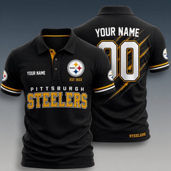 Pittsburgh Steelers Polo Shirt II