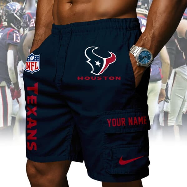 Houston Texans Men's 2-in-1 Athletic Shorts