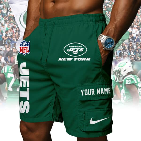 New York Jets Men's 2-in-1 Athletic Shorts