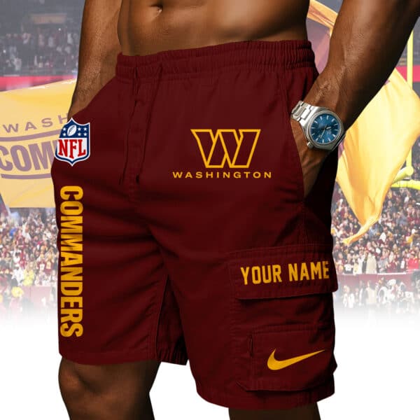 Washington Commanders Men's 2-in-1 Athletic Shorts