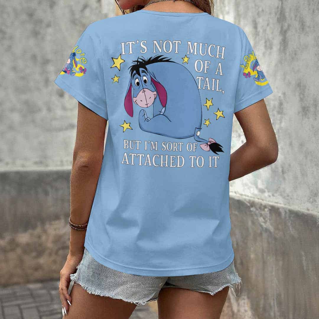 Winnie-the-Pooh 100th Anniversary 3D Women’s V-Neck T-Shirt XI - Image 3