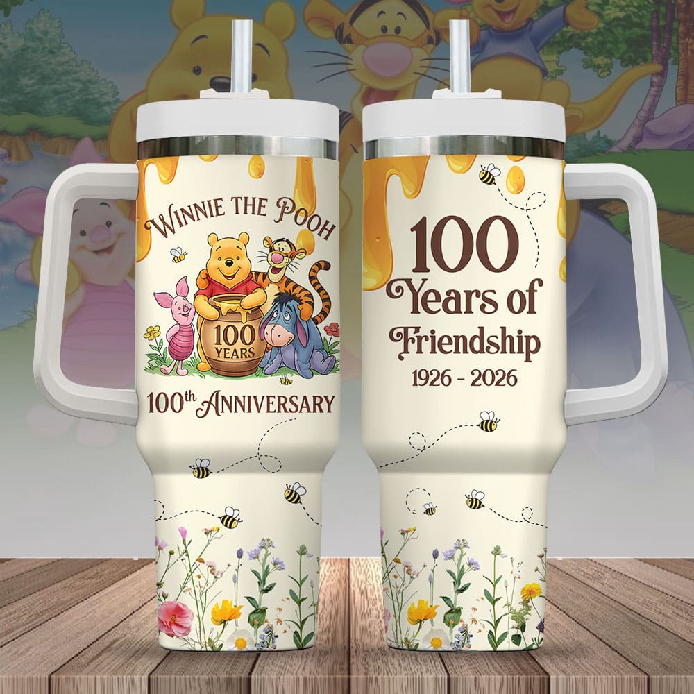 Winnie-the-Pooh 100th Anniversary 40oz Tumbler XI
