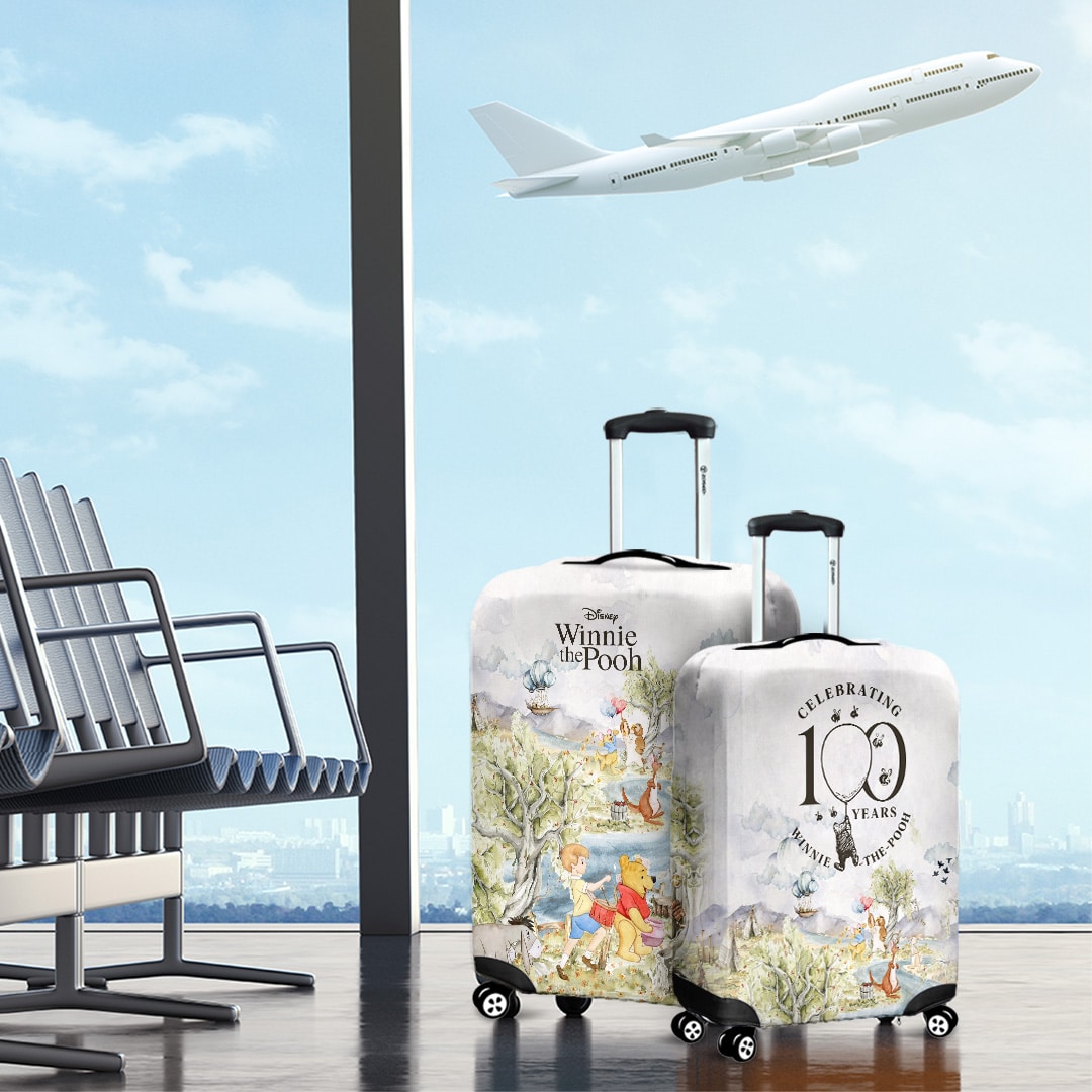 Winnie-the-Pooh 100th Anniversary Luggage Cover - Image 2