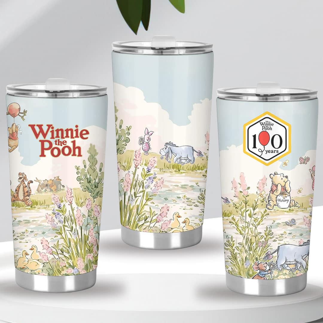 Winnie-the-Pooh 100th Anniversary Tumbler Cup III - Image 2