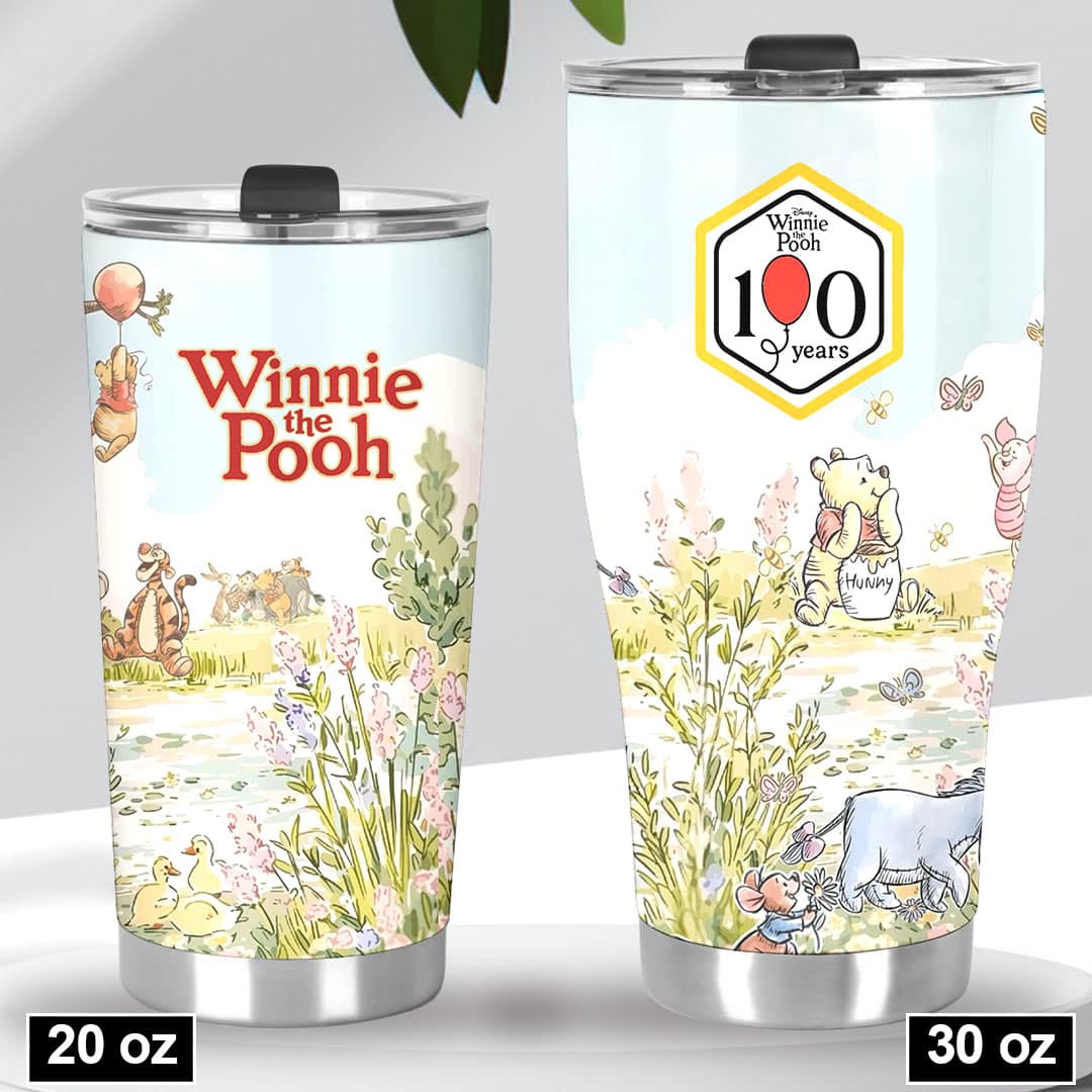 Winnie-the-Pooh 100th Anniversary Tumbler Cup III - Image 5