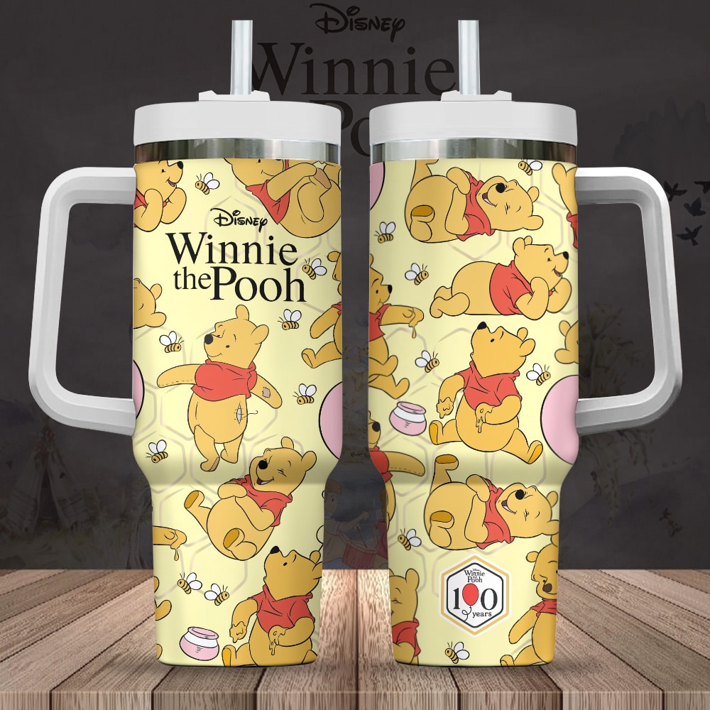Winnie-the-Pooh x Pooh 100th Anniversary 40oz Tumbler