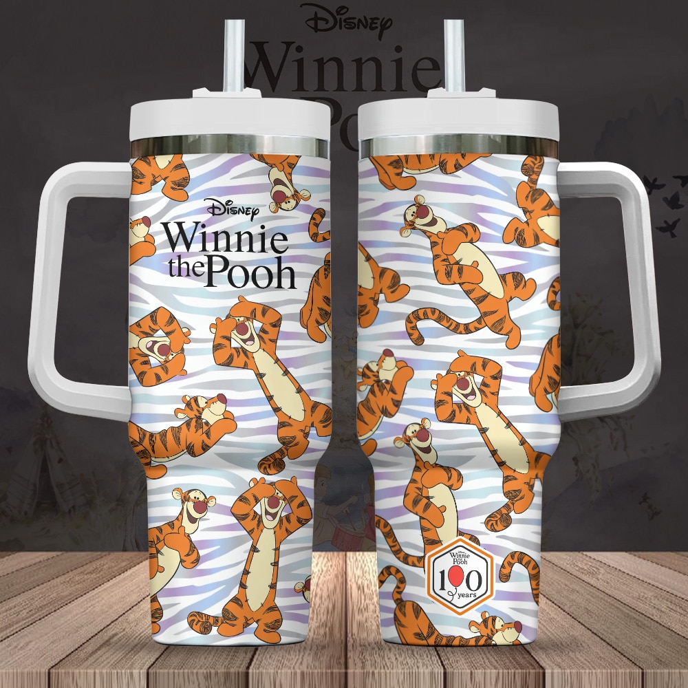 Winnie-the-Pooh x Tigger 100th Anniversary 40oz Tumbler