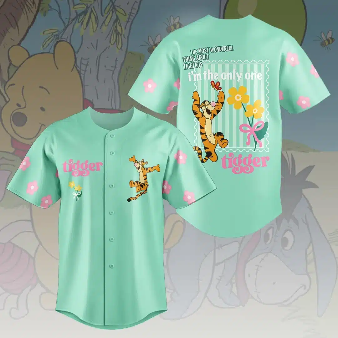 Winnie-the-Pooh x Tigger Baseball Jersey