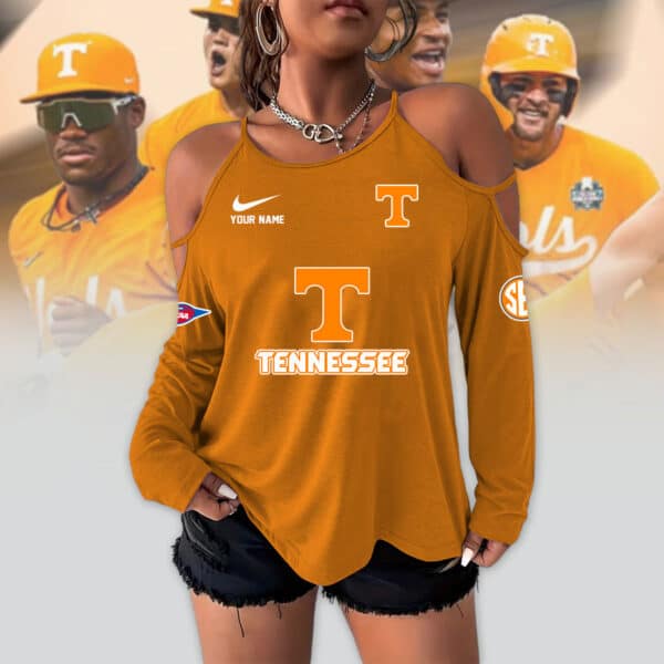 Tennessee Volunteers Women's Cold Shoulder Top