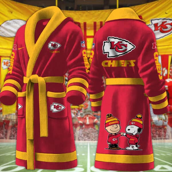Kansas City Chiefs Fleece Bathrobe II