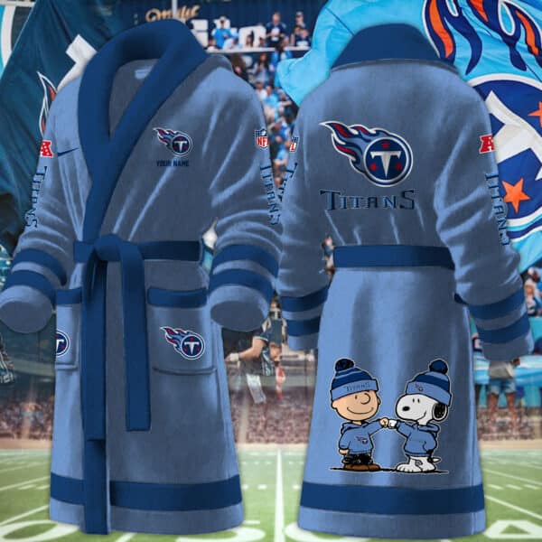 Tennessee Titans Fleece Bathrobe