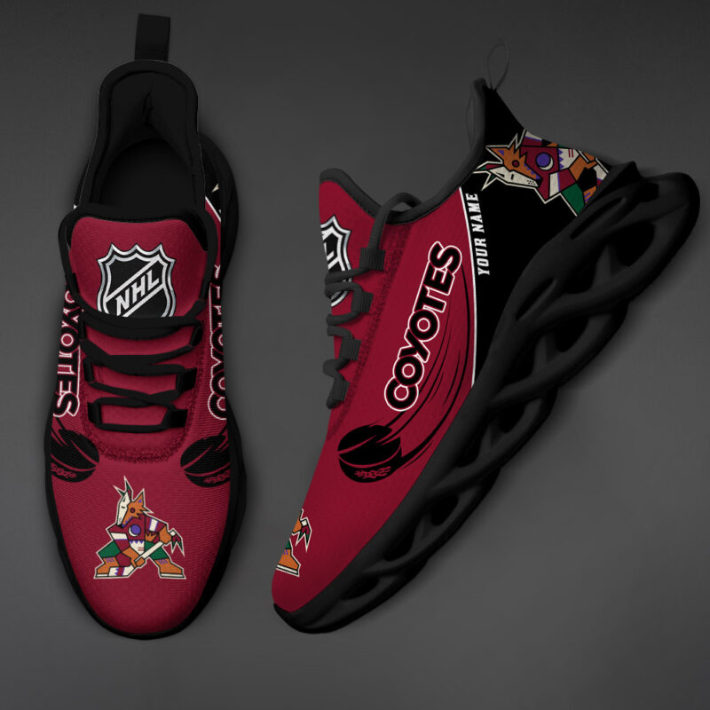 Arizona Coyotes-Personalized NHL New Max Soul Shoes-SP10032302ID02