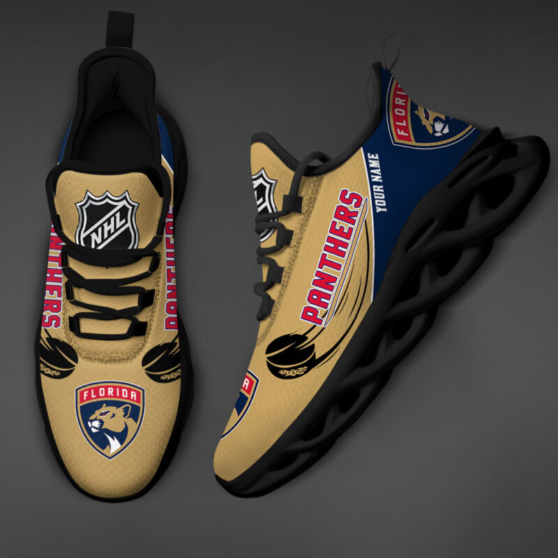 Florida Panthers-Personalized NHL New Max Soul Shoes-SP10032313ID02