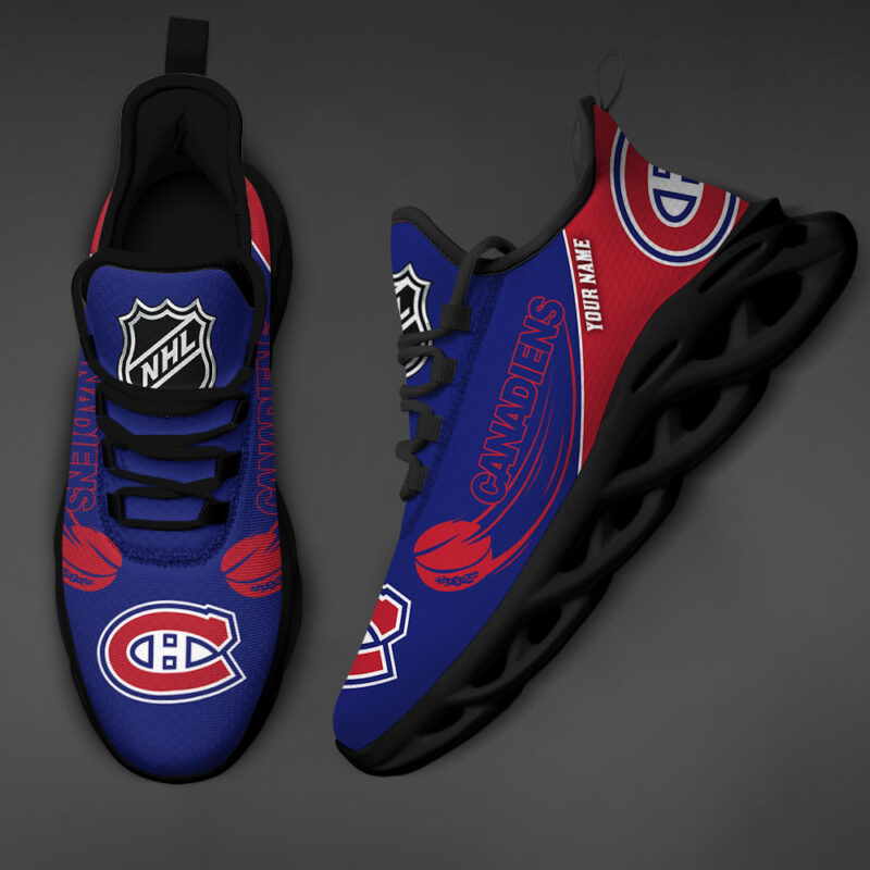 Montreal Canadiens-Personalized NHL New Max Soul Shoes-SP10032316ID02