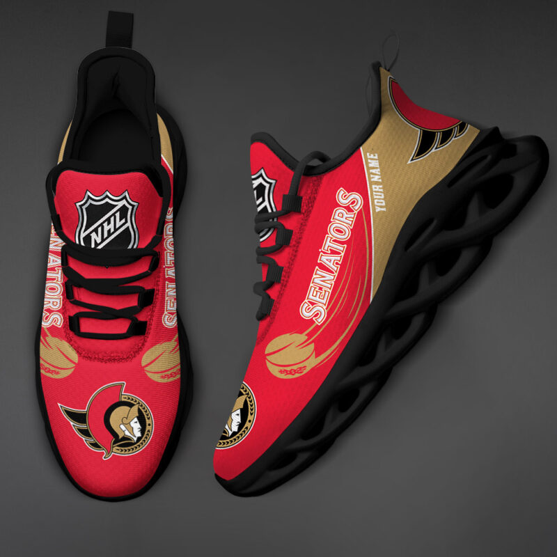 Ottawa Senators-Personalized NHL New Max Soul Shoes-SP10032321ID02