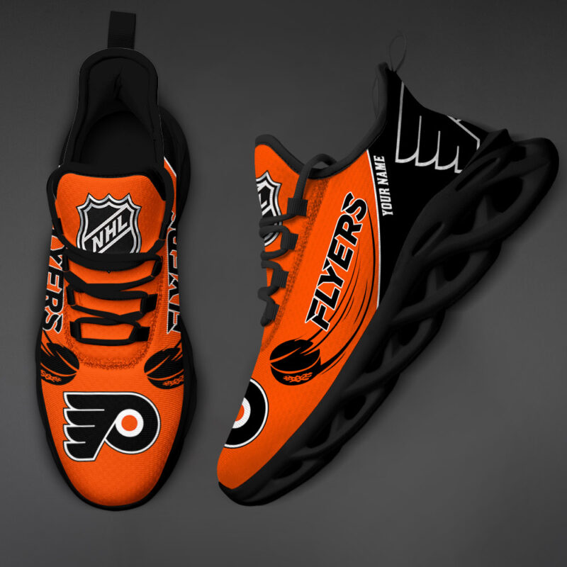 Philadelphia Flyers-Personalized NHL New Max Soul Shoes-SP10032322ID02