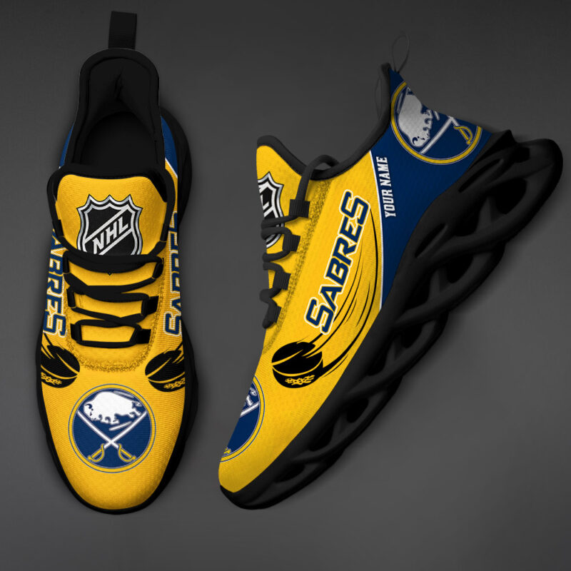 Buffalo Sabres-Personalized NHL New Max Soul Shoes-SP10032304ID02