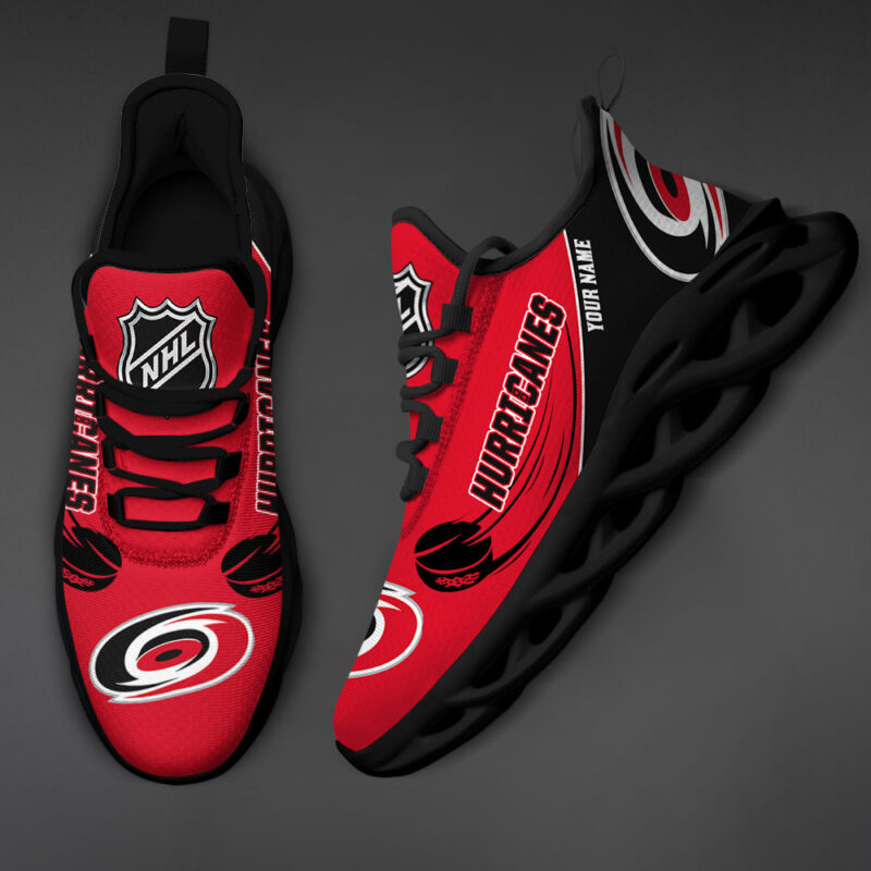 Carolina Hurricanes-Personalized NHL New Max Soul Shoes-SP10032306ID02