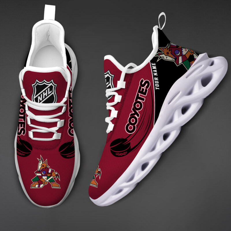 Arizona Coyotes-Personalized NHL New Max Soul Shoes-SP10032302ID02