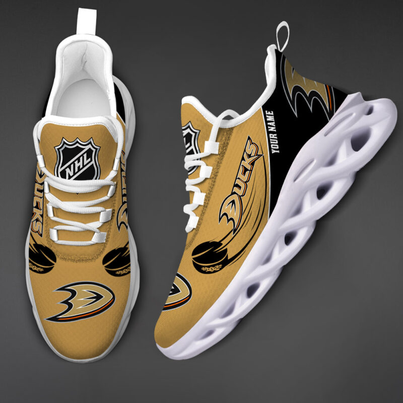 Anaheim Ducks-Personalized NHL New Max Soul Shoes-SP10032301ID02