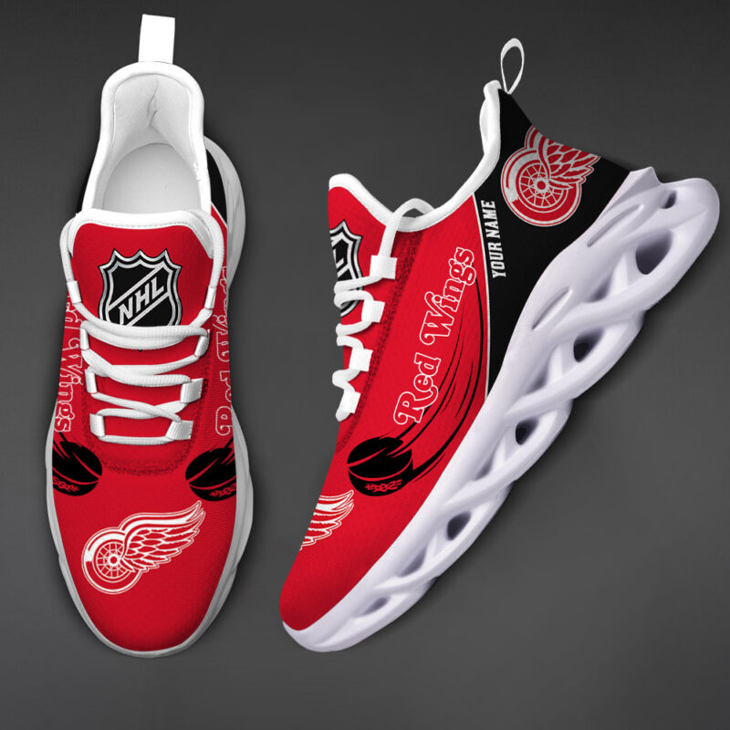 Detroit Red Wings-Personalized NHL New Max Soul Shoes-SP10032311ID02