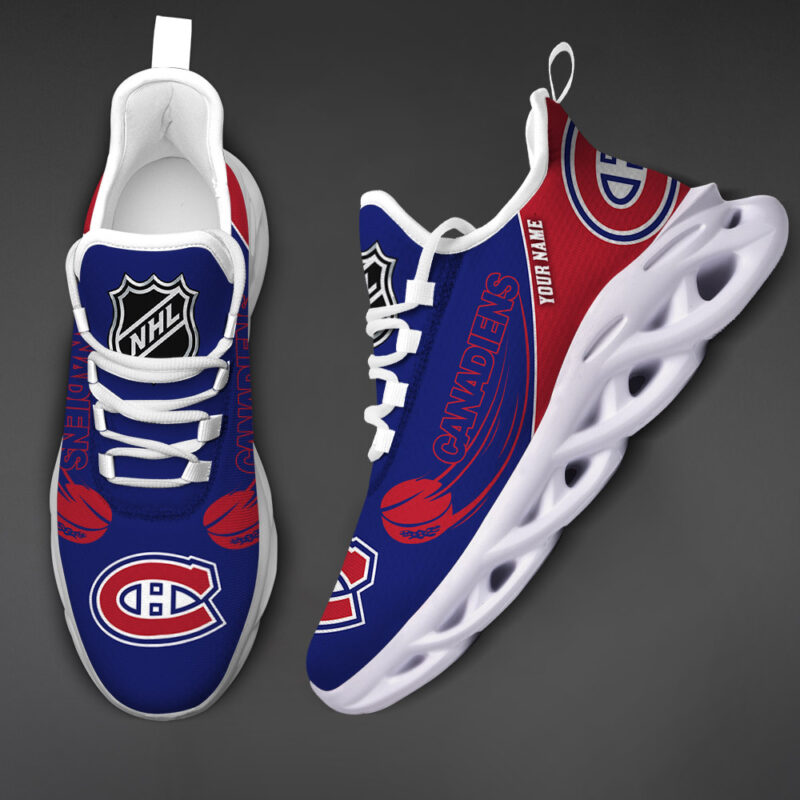 Montreal Canadiens-Personalized NHL New Max Soul Shoes-SP10032316ID02